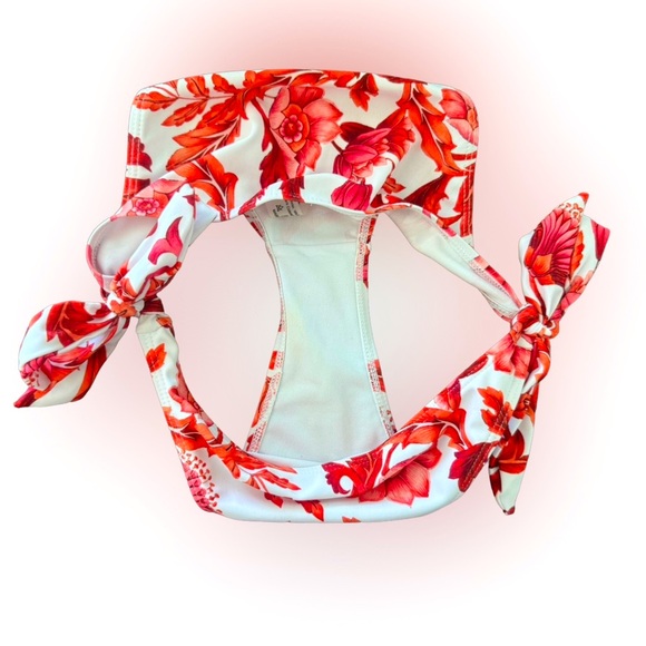 Shein - Women’s Red & White Floral Print Bikini Set - EUC - Picture 8 of 9